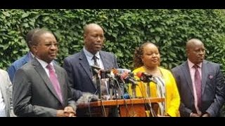 Kama Mbaya Mbaya Mt Kenya Leaders declares war with President Ruto Over Dp impeachment [upl. by Alilak]