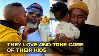 10 Mzansi Celebrity DADS Who Proudly Show Off Their Kids [upl. by Cohberg]