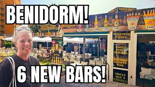 Benidorm  NEW BARS ready for the BRITS [upl. by Nuahsyd124]