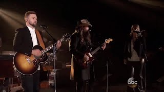 Chris Stapleton amp Justin Timberlake  Tennessee Whiskey  CMA 2015 Subtitles PTENG [upl. by Nitsid]