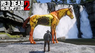 Many players missed this rare beautiful coat horse at end of map  RDR2 [upl. by Mcevoy]