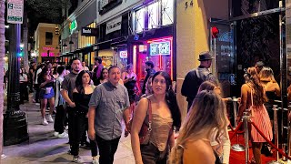 Los Angeles Nightlife  Walking Old Town Pasadena on Friday Night [upl. by Rosdniw876]