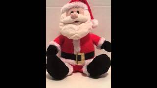 Animated Singing Santa Claus is Coming to Town Kids of America Corp Dancing 2009 [upl. by Marita]