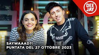 Margherita Vicario ospite a SayWaaad – Puntata del 27 ottobre 2023 [upl. by Doria539]