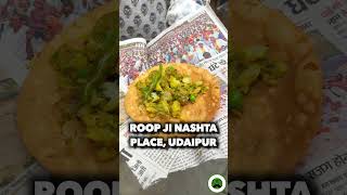 Masala Papad of Udaipur Street Food  Roop Ji Nashta  Veggie Paaji foodshorts udaipur [upl. by Nerat]