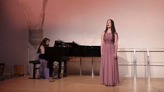 Ilina Eder  quot Venezianisches Gondellied quot Op 57 Nr 5 [upl. by Christabelle]