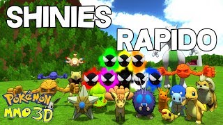 COMO CONSEGUIR SHINIES RÁPIDO en POKEMON MMO 3DTIPS y CONSEJOS para FARMEAR SHINIES [upl. by Hollingsworth]