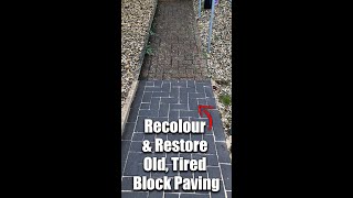 Block Paving Makeover  Why Replace When You Can Restore [upl. by Irakuy]