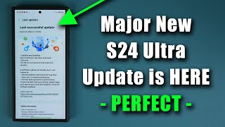 Samsung Galaxy S24 Ultra  MAJOR UPDATE is HERE w Great Features  Whats New [upl. by Henrieta636]