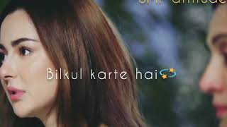 Ishqiya whatsapp status  maafi ka haq  ishqiya ost status [upl. by Hagile]