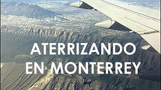 Aterrizando en Monterrey por detras de Chipinque [upl. by Nilra827]