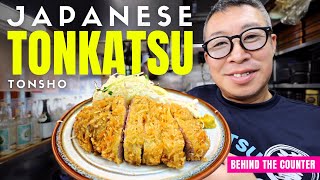 Behind the Counter at a local Japanese Fried Tonkatsu Restaurant [upl. by Nonie]