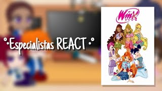 Especialistas REACT ao Clube das Winx Canon Shipps [upl. by Vladi]