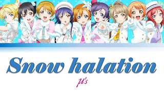 μ’s  Snow halation 자막  발음 [upl. by Haimehen812]