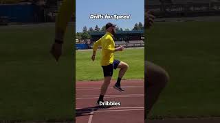 DRILLS FOR SPEED drill shortvideo shorts athlete instagram trending 100msprint viralvideo [upl. by Nauqaj]