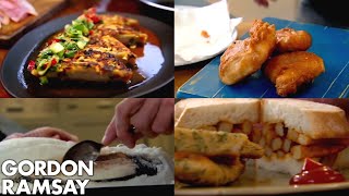 5 Delicious Fish Recipes With Gordon Ramsay [upl. by Nonnek]