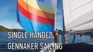 Life is Like Sailing  Single Handed Gennaker Sailing [upl. by Hallam]