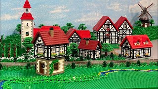 Neues Fachwerkhaus  Bau einer Lego Stadt Teil 189 [upl. by Haldis]