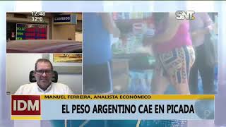 Devaluación del peso argentino [upl. by Nirad]