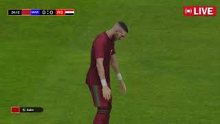 🔴LIVE  MOROCCO vs IRAQ I PARIS OLYMPIC 2024 LIVE FOOTBALL MATCH STREAMING I eFOOTBALL PES 21 GAME [upl. by Darooge]