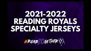 Reading Royals 20212022 Specialty Jerseys [upl. by Attena555]