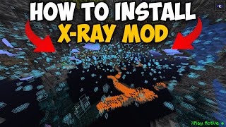 Minecraft How To Install and Use XRay Mod 1202 [upl. by Rosenkrantz]