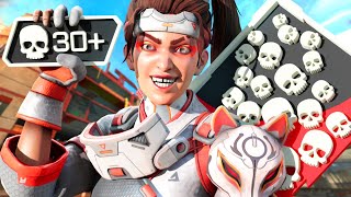 INSANE 30 KILLS in 10 MINUTES Uncut Rampart Apex Legends Gameplay Season 15 [upl. by Tareyn]