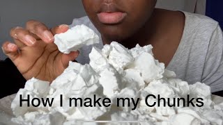 How I make CRUNCHY Starch CHUNKS [upl. by Junette274]