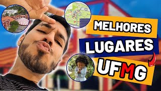 Tour pelos MELHORES lugares da UFMG [upl. by Anegal]