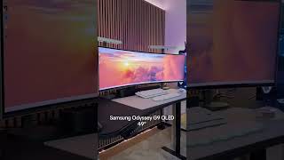 Odyssey OLED G9 Closer Look  Samsung odyssey OLED moniter r 4k uhd Gaming Hub samsung [upl. by Mateya855]