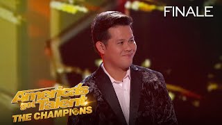 Marcelito Pomoy Takes 4th Place On Champions  Americas Got Talent The Champions [upl. by Rebbecca134]