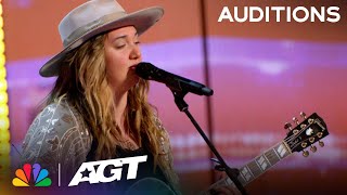 Simon Cowell has Dani Kerr sing twice and she NAILS IT  Auditions  AGT 2023 [upl. by Neelyaj]