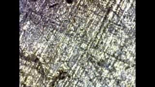 Gibeon Meteorite magnified [upl. by Rihaz]