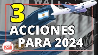 ACCIONES ARGENTINAS para INVERTIR en 2024 Esta es mi estrategia actualizada [upl. by Xilef]