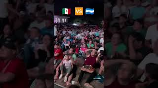 Así reaccionó la afición de Honduras al triunfo de Mexico vs Honduras seleccionmexicana mexico [upl. by Eimmij]