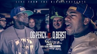 OG PERCY VS DE BEAST LFTB [upl. by Beitris328]