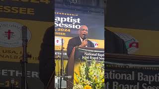 Reverend Dr Frank E Ray Sr  Sermon Close At The National Baptist Winter Board 2024 Snippet [upl. by Edra]