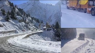 zojila Update  Road clearance start  2024 [upl. by Asserak925]