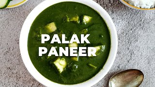 Instant Pot Palak Paneer l Healthy Palak Paneer Recipe  Flavours Treat [upl. by Anegal]