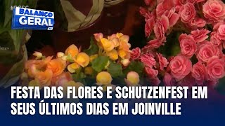 Últimos dias da Festa das Flores e Schützenfest em Joinville [upl. by Anelet]