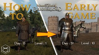 How to Bannerlord early game Get a strong start on the path to become king [upl. by Dorren411]