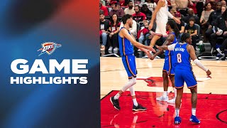 OKC Thunder at Chicago Bulls  Game Highlights  October 26 2024 [upl. by Veronike825]