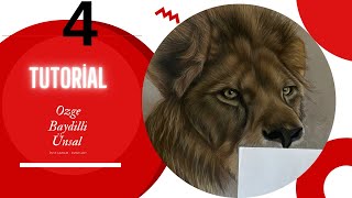 Lion Pastel Painting Video  Tutorial painting [upl. by Aslam486]