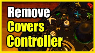 How to Remove Cover amp Take Apart Xbox One Controller Side Panels amp Hidden Screw [upl. by Melvena528]