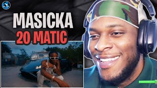 Masicka  20 Matic Official Video  RAGTALKTV REACTION [upl. by Yorle]