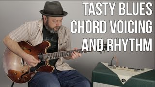 Chord Voicing and Rhythm Lesson For Blues Rock Jazz Soul and Funk [upl. by Kirby564]