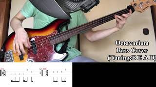 Dream Theater  Octavarium Bass Cover  Tab [upl. by Afira723]