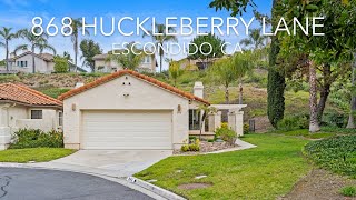 868 Huckleberry Lane  Escondido CA [upl. by Bella34]