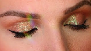 Karla Cosmetics Opal Multichrome Rockabye Baby Eye Makeup Tutorial [upl. by Elisha109]