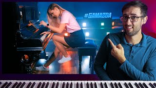 Is Gamazda Actually Good At The Piano  Pianist Reacts [upl. by Assyram]